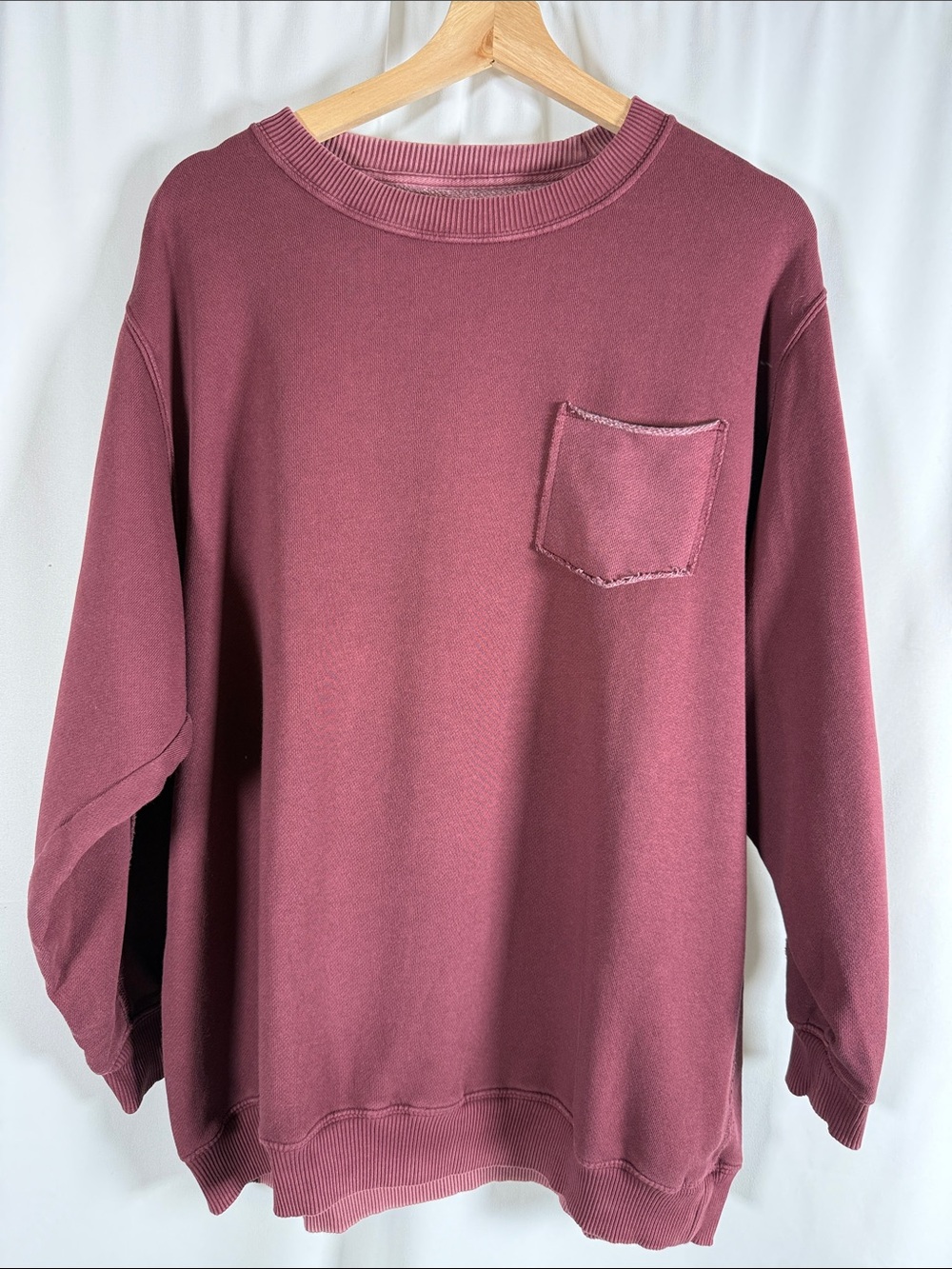aerie Women's Crewneck Sweatshirt - Dusty Rose